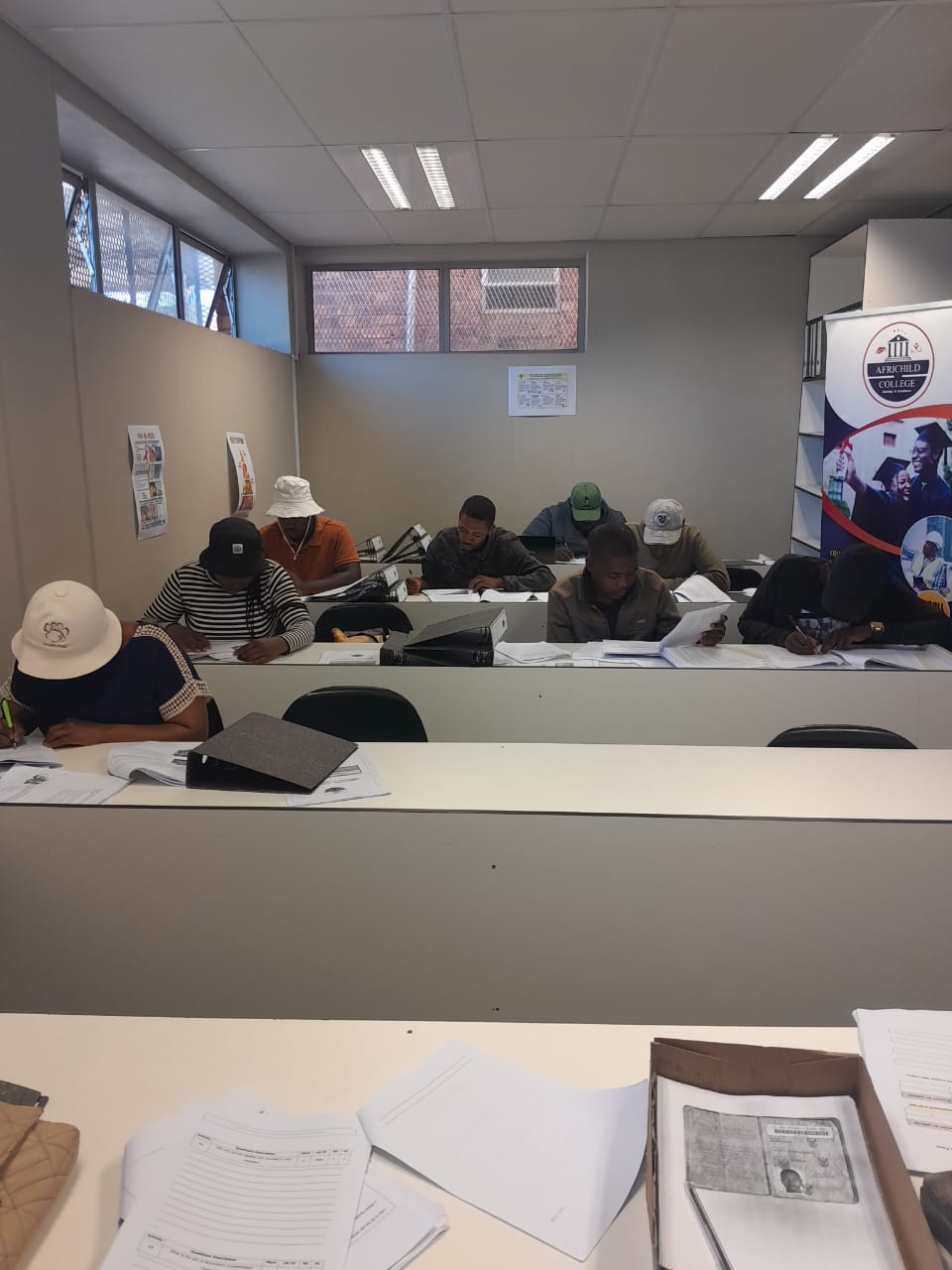 Inspiring students at AfriChild College